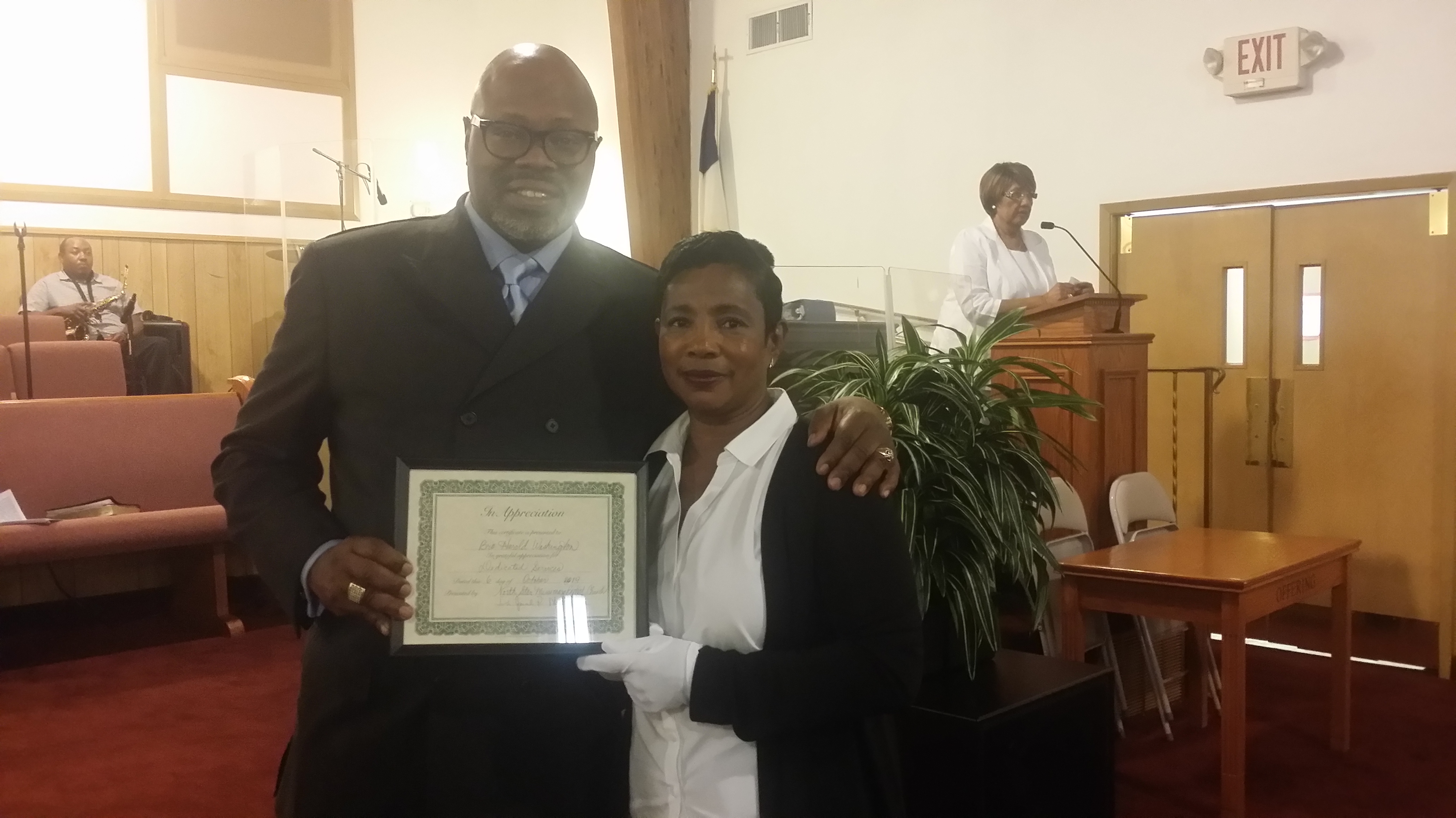 92nd Church Anniversary Recognitions and Presentations